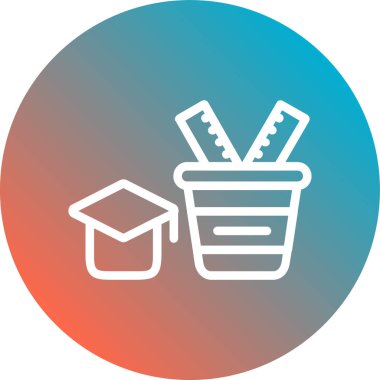 Vektör illüstrasyonu, simge ögesi biçimi