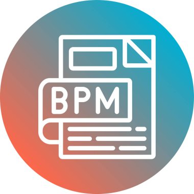 Dosya simgesinin vektör illüstrasyonu