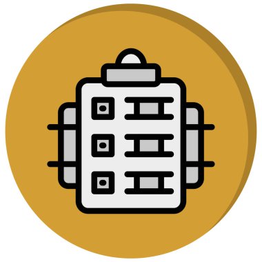 iş simgesi vektör illüstrasyonu