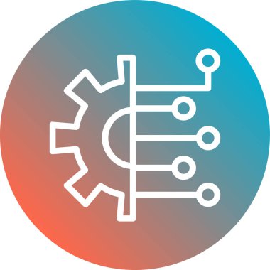 Seo simgesinin vektör illüstrasyonu