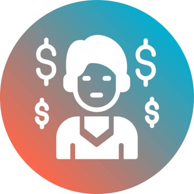 iş simgesi vektör illüstrasyonu