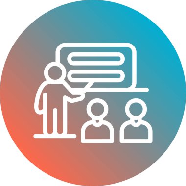 İnsan simgesinin vektör illüstrasyonu