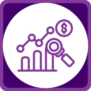 seo modern simgesinin vektör illüstrasyonu