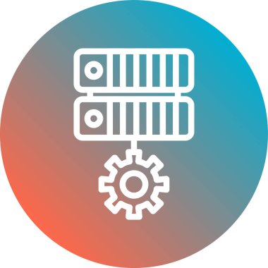 seo modern simgesinin vektör illüstrasyonu