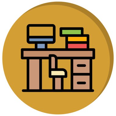 Modern eğitim ikonunun vektör illüstrasyonu