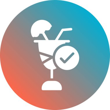 Gıda simgesinin vektör illüstrasyonu