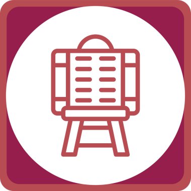 Modern b 'nin vektör illüstrasyonu eksik simgesi