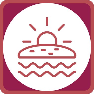 Bir besin simgesinin vektör illüstrasyonu