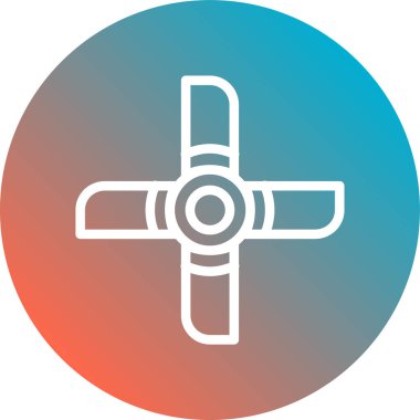 çapraz simge vektör illüstrasyonu