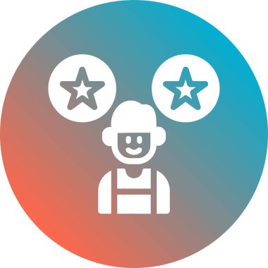 Vektör illüstrasyonu, simge ögesi biçimi