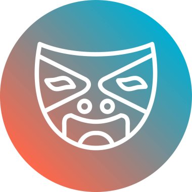 Modern bir simgenin vektör illüstrasyonu