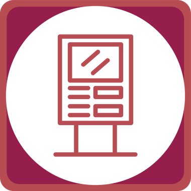 modern simge vektör illüstrasyonu