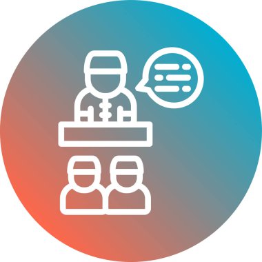 İş ve finans simgesinin vektör illüstrasyonu