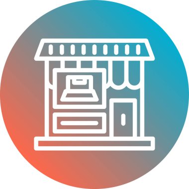 Alışveriş arabasının vektör çizimi