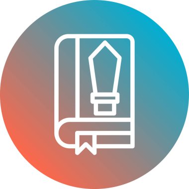 Lamba simgesinin vektör illüstrasyonu