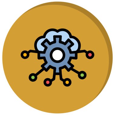 seo modern simgesinin vektör illüstrasyonu