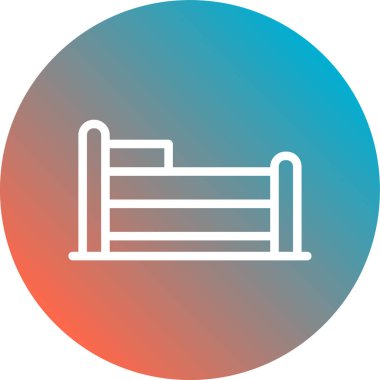 Modern b 'nin vektör illüstrasyonu eksik simgesi