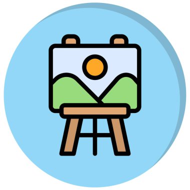 Görüntü. Web simgesi basit illüstrasyon