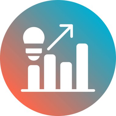 grafik modern simgesinin vektör illüstrasyonu
