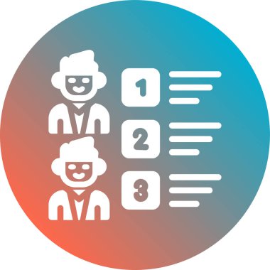 İş ve finans simgesinin vektör illüstrasyonu