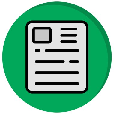 dosya simgesi, vektör illüstrasyonu