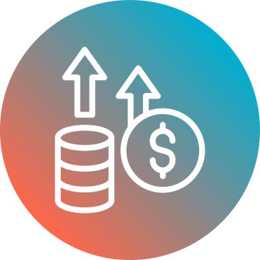 İş ve finans vektör illüstrasyonu