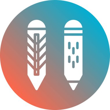 çizgi buğday simgesi beyaz arkaplanda izole edildi. Renkli taslak konsepti. vektör