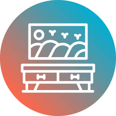 Modern b 'nin vektör illüstrasyonu