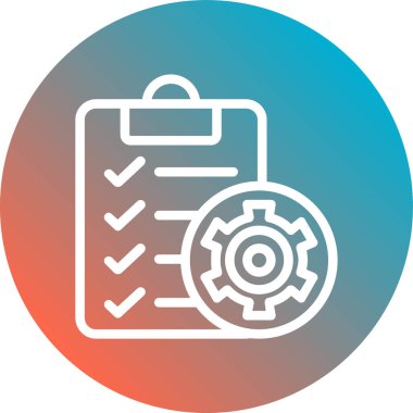 Vektör ayarı Simge illüstrasyonu