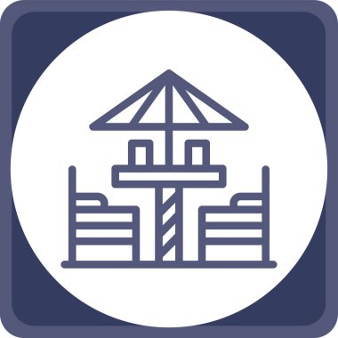 Benzersiz eğlence çekimi vektör simgesi