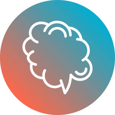 Bir ağaç simgesinin vektör illüstrasyonu