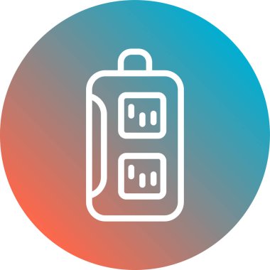 Vektör illüstrasyonu, simge ögesi arkaplanı