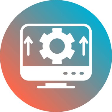 Simge vektör illüstrasyonu ayarlanıyor