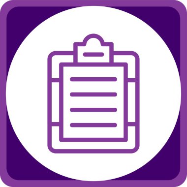 Pano simgesi vektör illüstrasyonu