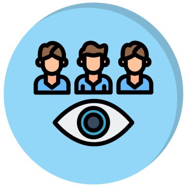 seo modern simgesinin vektör illüstrasyonu