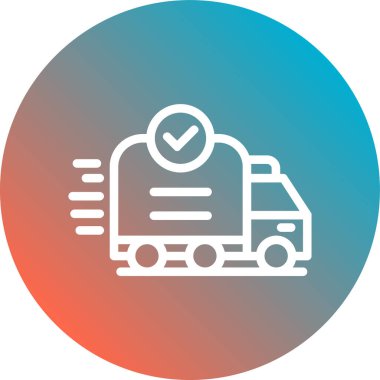 Otobüs. Web simgesi basit illüstrasyon