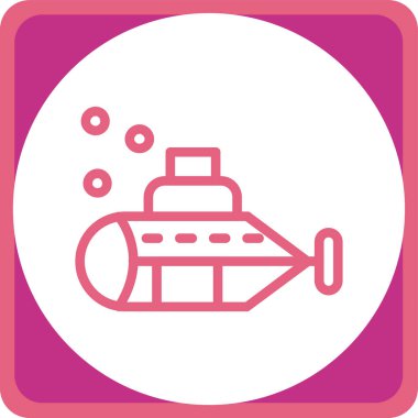 Tekne. Web simgesi basit illüstrasyon