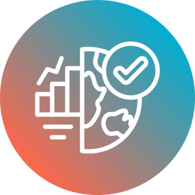 seo modern simgesinin vektör illüstrasyonu