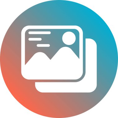 Moda olan basit izole edilmiş arkaplanda kimlik simgesi.