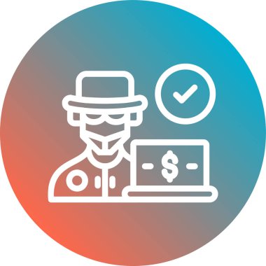 para simgesi vektör illüstrasyonu