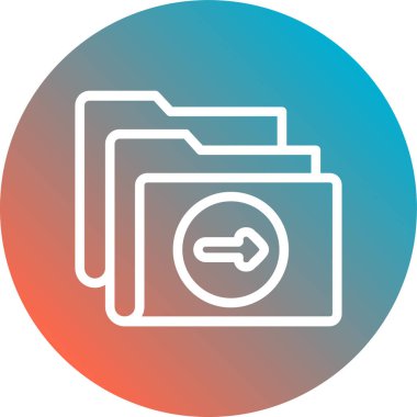 seo modern simgesinin vektör illüstrasyonu