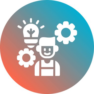 seo modern simgesinin vektör illüstrasyonu