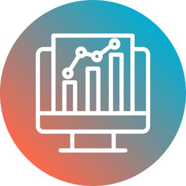İş haritası simgesi. vektör illüstrasyonu