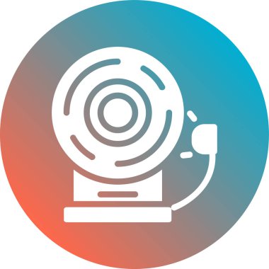 Radyo simgesinin vektör illüstrasyonu