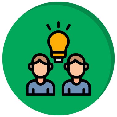 Fikir kavramı. Basit tasarım