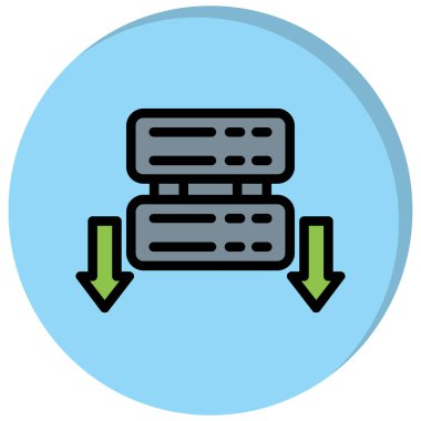 Bilgisayar simgesi. Web için dizüstü bilgisayar vektör simgelerinin basit çizimi