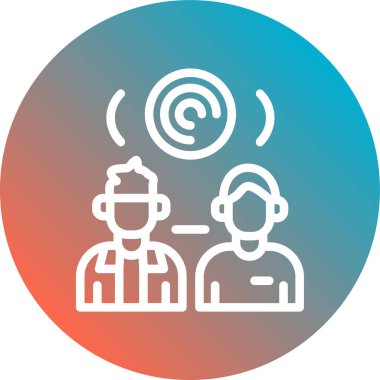 Müşteri servisi. Basit resimleme