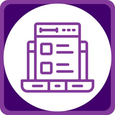 seo modern simgesinin vektör illüstrasyonu