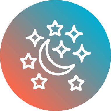 Bir yıldızın vektör illüstrasyonu