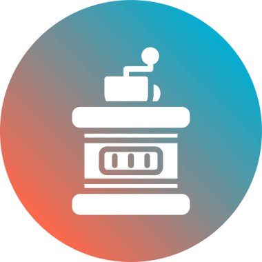 Elektrik karıştırıcısının vektör illüstrasyonu